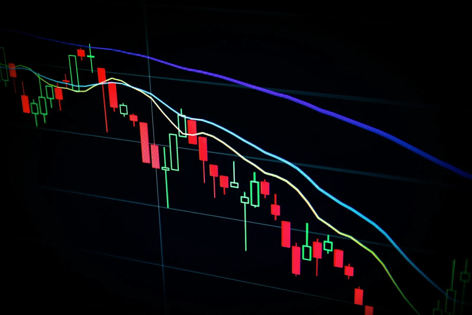 A graph showing the volatile nature of crypto, where prices can fall as well as go up very drastically.