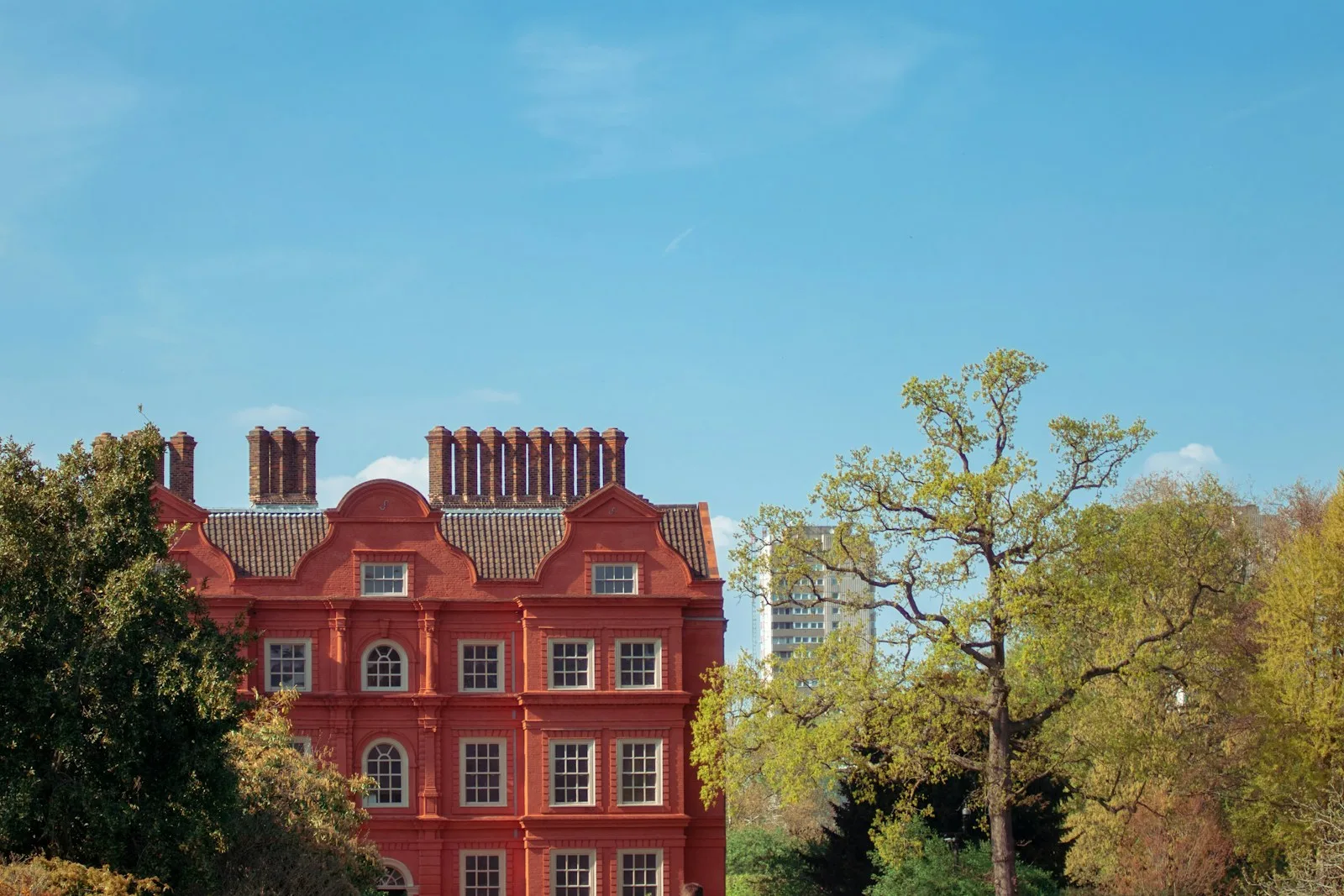 Photo of a red building