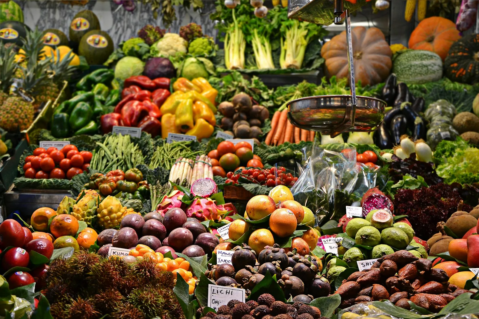 Image showing a vegetable shop